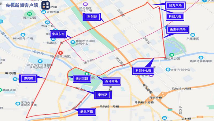 △政策先行区现阶段无人化道路测试区域（西环南路暂缓开通）