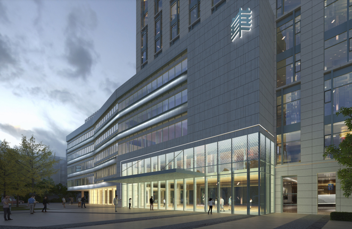▲ 华东师大教育发展大楼设计效果图