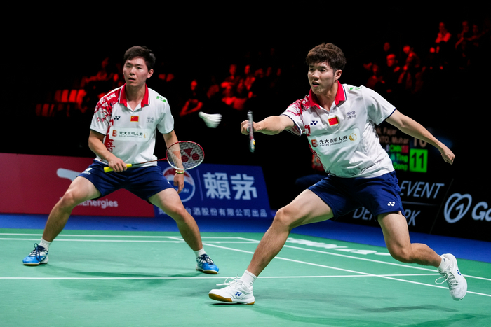 新的男双组合何济霆/周昊东。