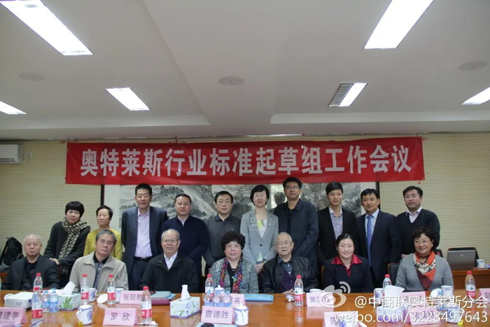 2013年，中商联奥特莱斯分会起草行业标准 图片来源：分会官方微博