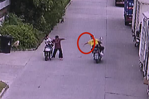 事发现场视频截图