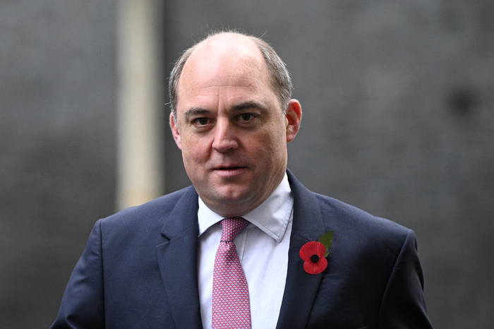 资料图：英国国防大臣本·华莱士 图自英媒