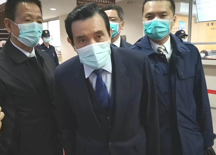 马英九。（图自中时电子报）