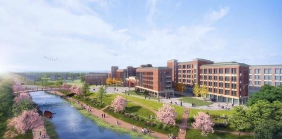 学校临车陂涌效果图