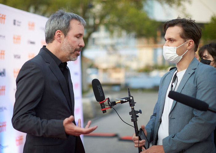 《沙丘》在多伦多首映，导演接受采访 &nbsp;图源：视觉中国