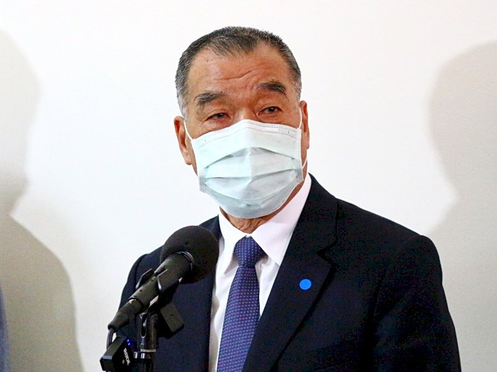 资料图：接受“立委”质询的邱国正