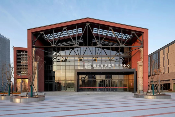 ▲ 图为中建装饰承建首钢园国家冬季运动训练中心。