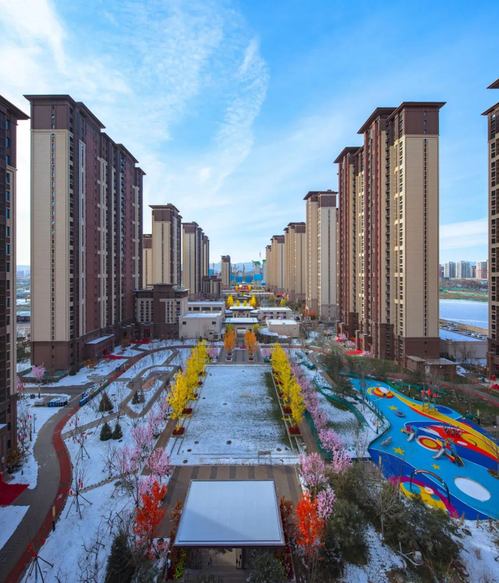 ▲ 图为中海企业集团投资开发北京最大棚改项目——北辛安棚改项目。