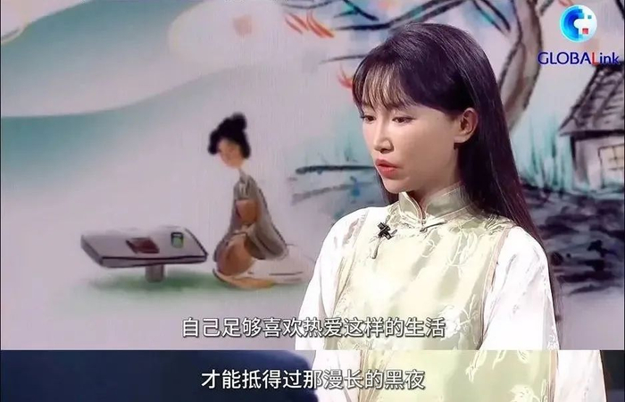 李子柒，视频截图