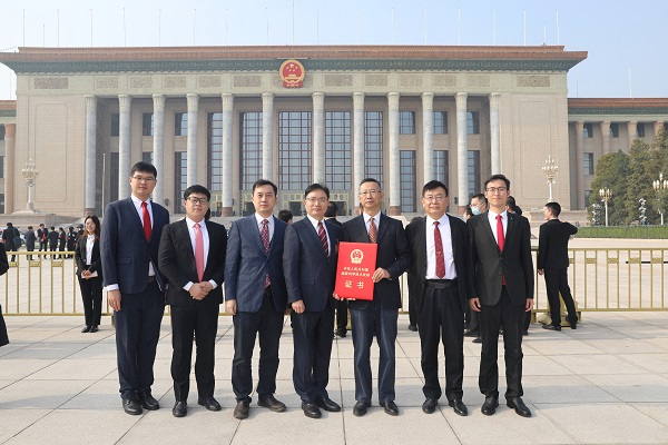 图说：范存义教授领衔团队荣获国家科学技术进步奖二等奖 来源/医院供图