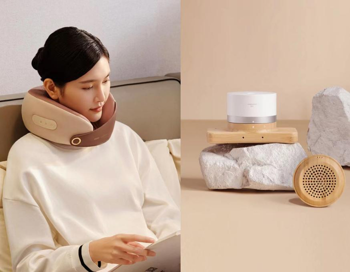 （图左：颈小宝Neck C2 图右：姜小竹A1 Pro）