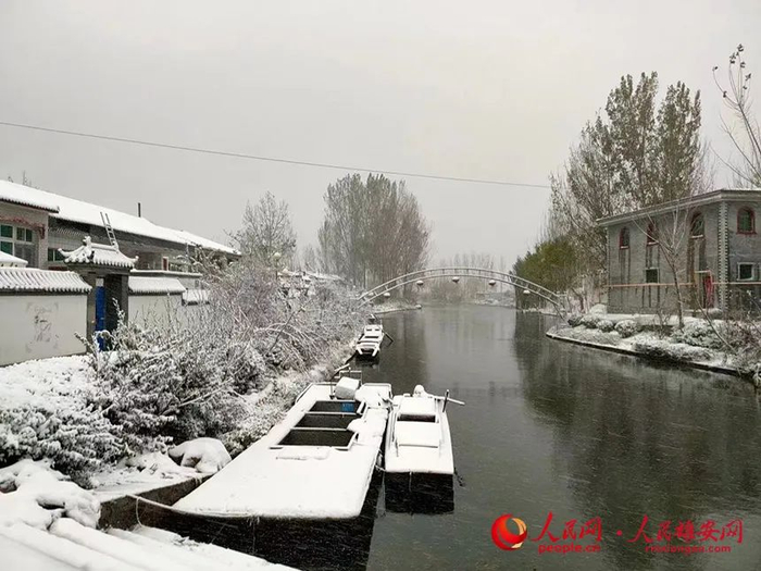 安新县东淀头村。郭萌萌摄