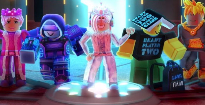 罗布乐思平台的游戏画面。