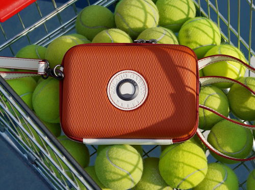 DELSEY戴乐世法网联名系列CLUTCH手包