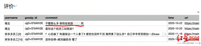 ↑↑拼多多在情况说明中提到的王某在网上发布的其它言论