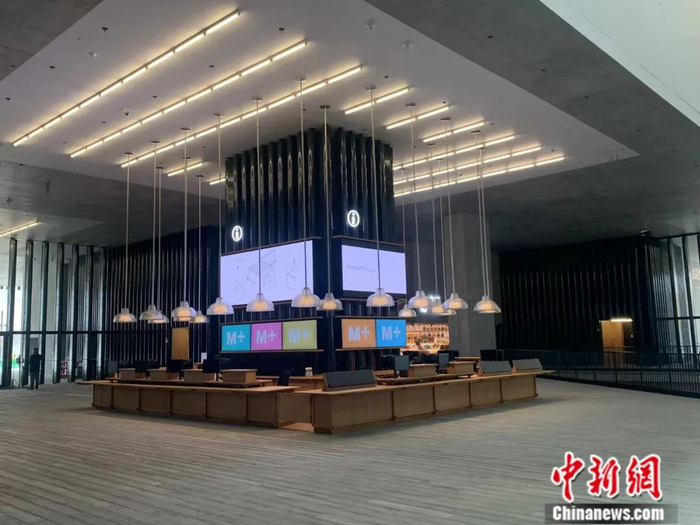 M+博物馆接待处。张晓曦 摄