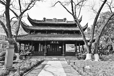     府学孔庙文昌阁（民国时移至中山公园）