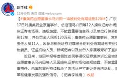 有期徒刑12年！曾经身家400亿富豪被判操纵证券市场等罪，康美市值一度高达1400亿