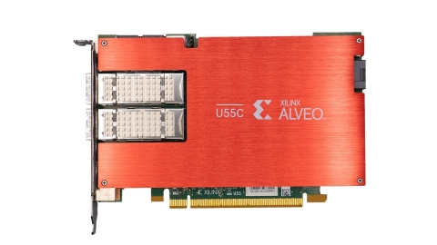 Xilinx Alveo™ U55C 数据中心加速器卡