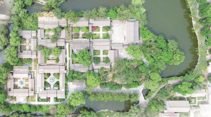 俯瞰燕园 马超摄