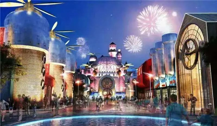 　　成都航空大世界效果图