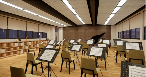 音乐教室效果图