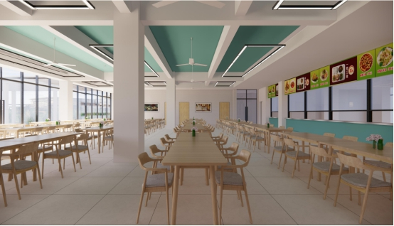 饭堂效果图