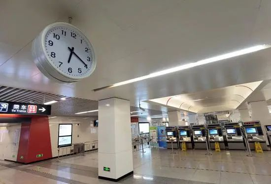 △石家庄地铁1号线北宋站进站口