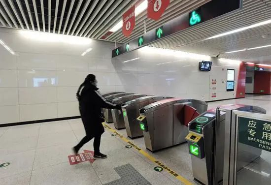 △石家庄地铁1号线北宋站出站口