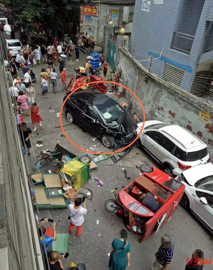 ↑当时的事发现场 图据网络