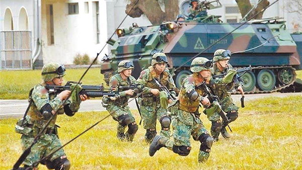 台军将在台湾所谓“南北决战海域”实战操演。（图片取自台媒）