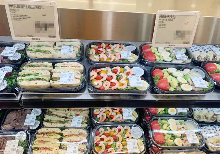 山姆会员店（成都天府新区店）轻食柜&nbsp;&nbsp;图片来源：每经记者 刘雪梅 摄