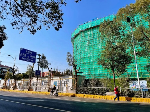 网上曝光的宝山山姆建成效果图↓