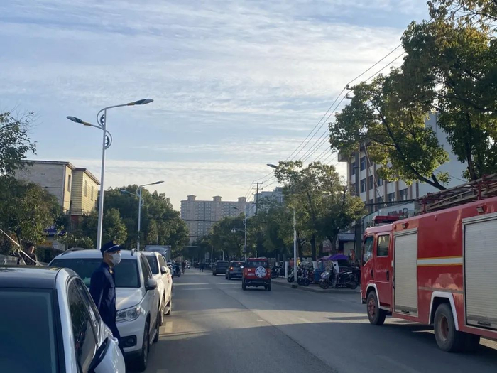 事发两天后的国药北大道 丁文婷/摄