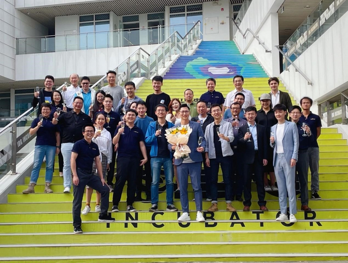 朗思科技一周年团队合影