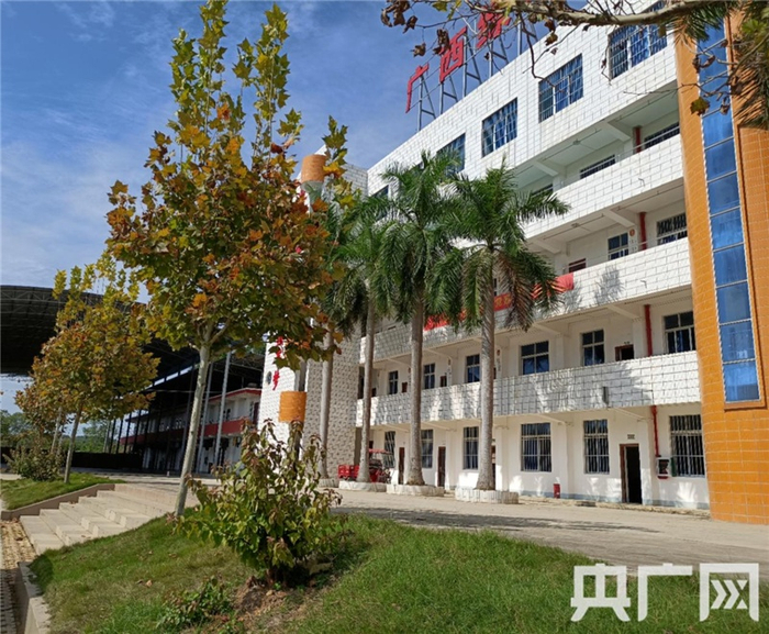 广西南宁群博励志教育机构的教学区与宿舍区（央广网发 记者吴良艺摄）