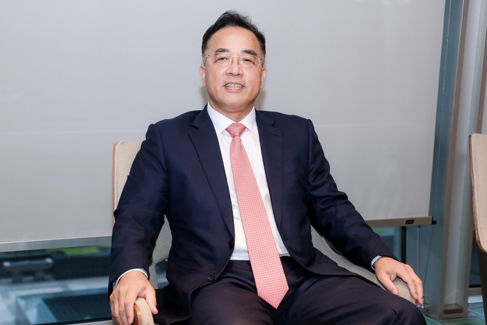 立昂微董事长王敏文&nbsp;图片来源：受访者供图