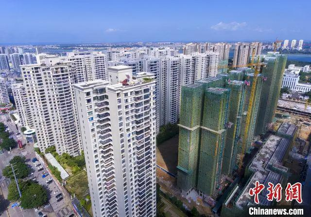 资料图：房地产楼盘。骆云飞 摄　　