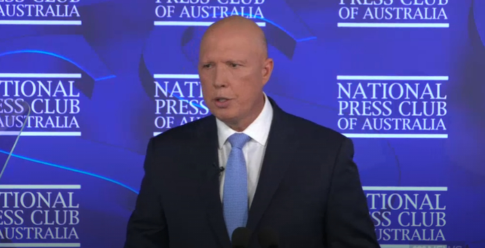 达顿26日在国家新闻俱乐部发表演讲 视频截图