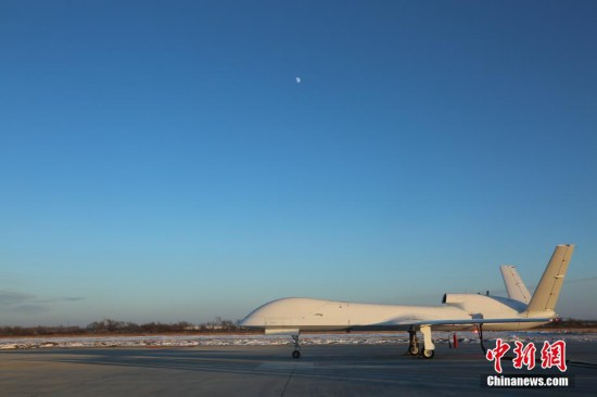 WJ-700无人机（资料图片）。中国航天科工集团 供图