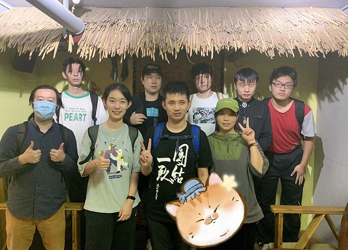 “混障狼人杀”让视障年轻人找到志同道合的朋友。受访者供图