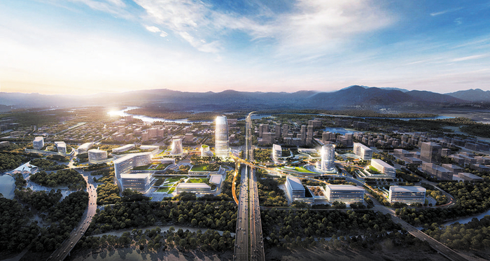 天府国际医疗中心效果图