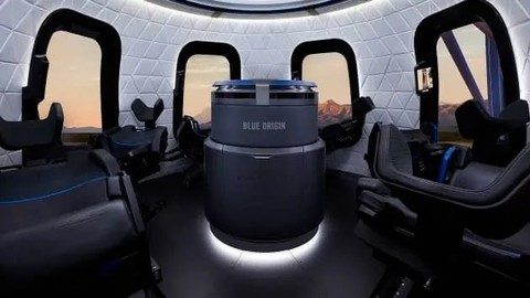 图｜升级版太空舱（来源：BlueOrigin 官网）