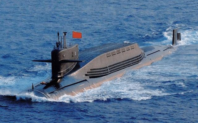 台媒称美军机紧盯解放军核潜艇“浮航”通过台海。（图片源自网络）