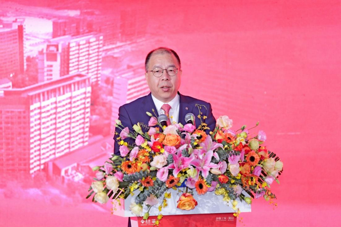 泰康人寿安徽分公司总经理秦健现场致辞