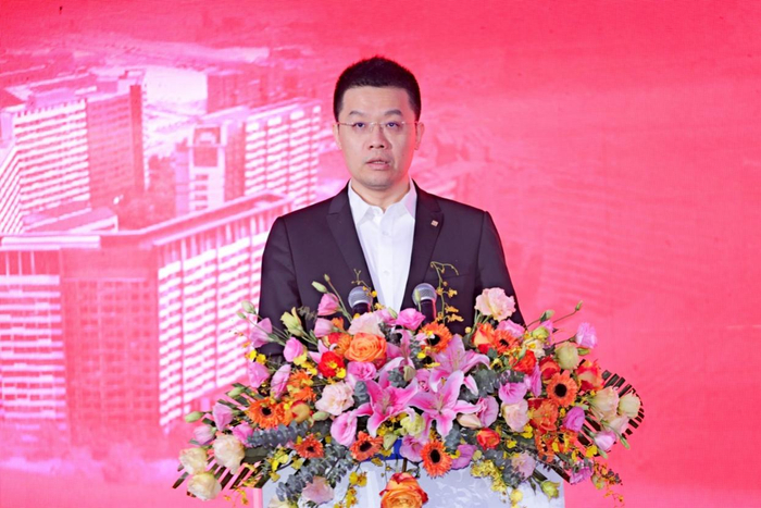 泰康健投助理总裁兼泰康之家副总经理尚世睿现场致辞