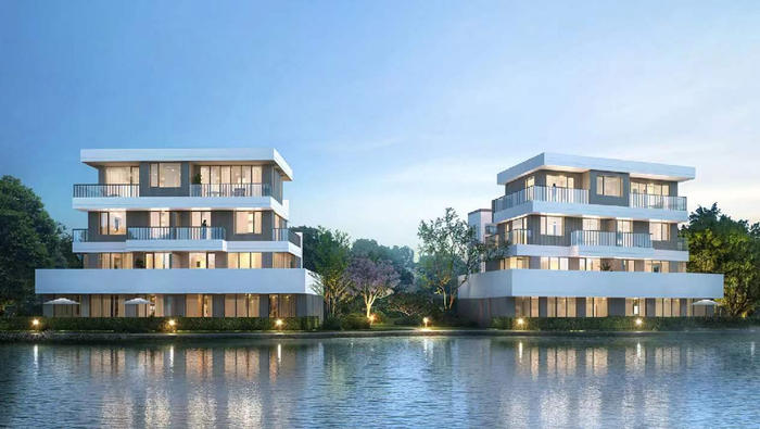 岛屿度假屋效果示意图