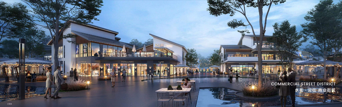 水街、云街效果示意图