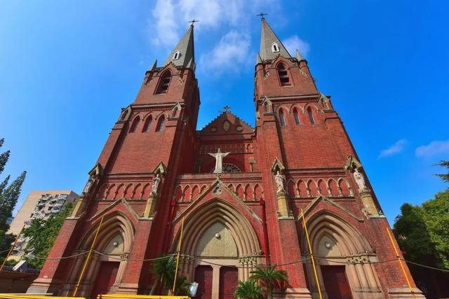 △ 徐家汇天主堂修缮前的照片