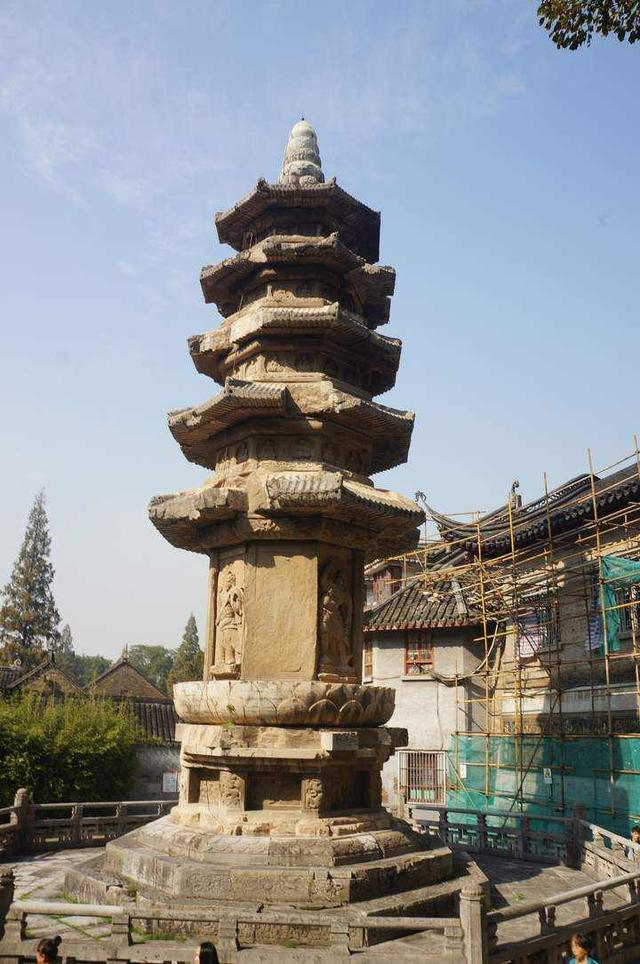 南京栖霞山舍利塔 魏祝挺摄